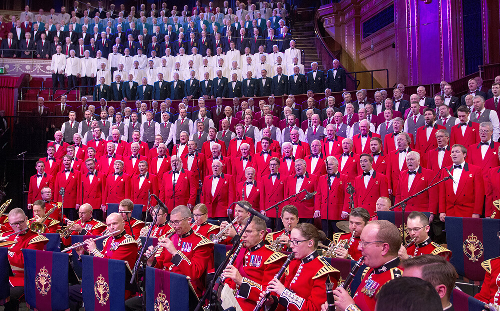 London Welsh Festival of Male Choirs 2018, Cory Band, John Downing, Royal Albert Hall, London