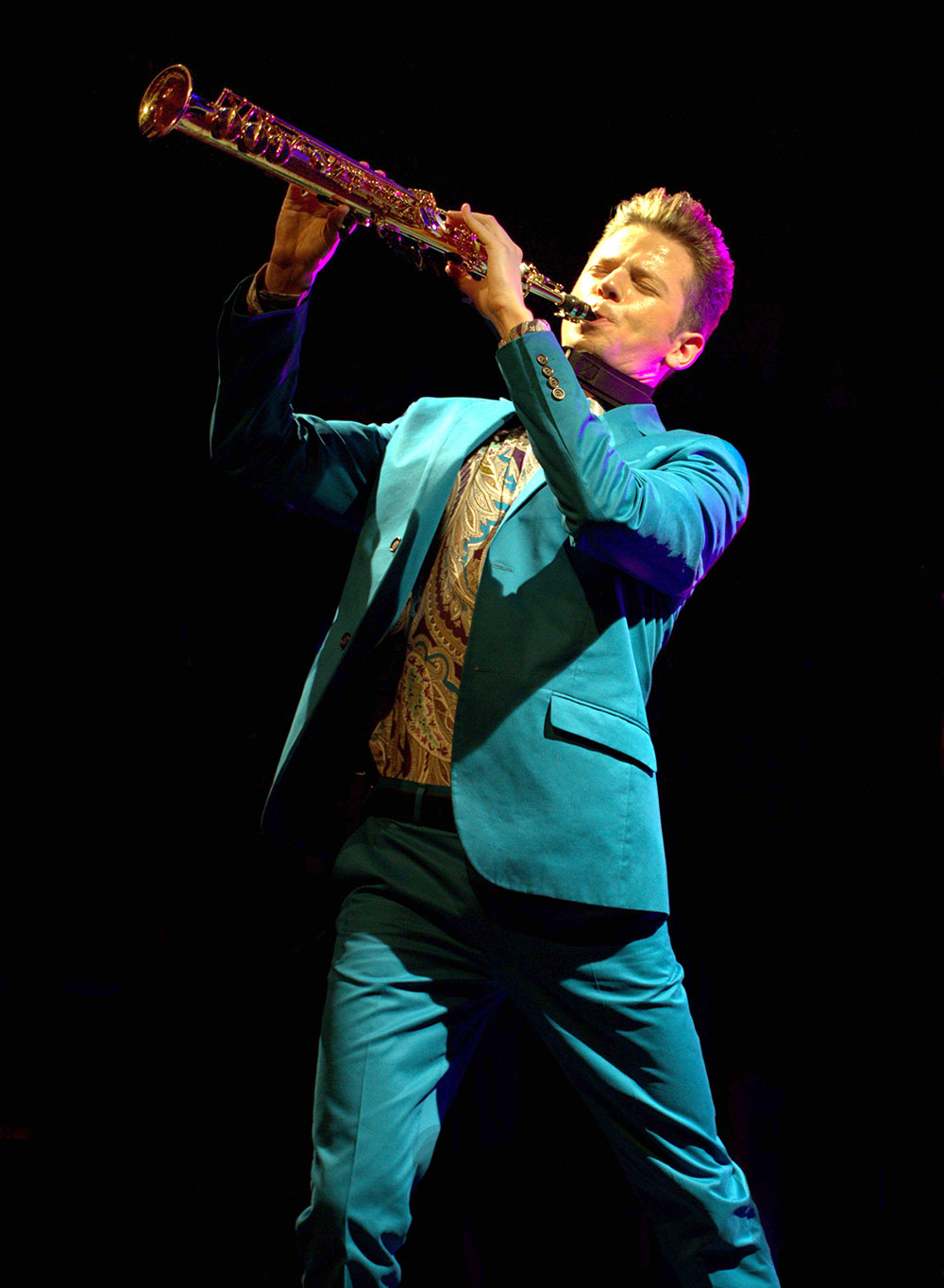 Joe Leader, LIVE SAX, Leicester Square Theatre, London